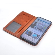 Infinix Note 10 Pro Leather Case Flip Cover Wallet Casing Dompet