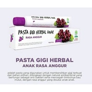 PROMO - PASTA GIGI HERBAL ANAK RASA ANGGUR HNI HPAI | Produk Terbaru