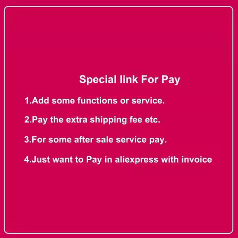 1 Special Link for Our Customers to pay the extra fee