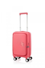 AMERICAN TOURISTER - CURIO 行李箱 55厘米/20吋 (可擴充) TSA BO - 珊瑚紅