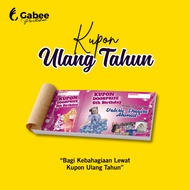 BIRTHDAY COUPON BIRTHDAY COUPON/ FLIGHT COUPON/