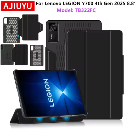AJIUYU Case For Lenovo LEGION Y700 2025 4th Generation 8.8 Inch TB322FC for Legion Y700 Gen 4 8.8" T