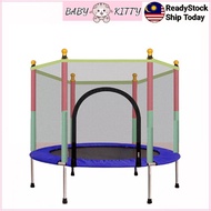 Kids Trampoline 55Inch Indoor Outdoor Children Bouncer Jumping Bed Jumper trampoline for kids trampoline for adult