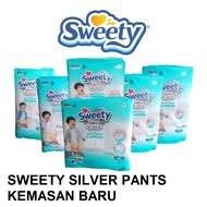 Sweety Silver pants pant Diaper Disposable pants M60 L52 XL44 XXL36 Children Toddler nweborn new born M L XL XXL S 60 52 44 36 pampers pamper pants Type Directly Stay On The Latest Old Packaging