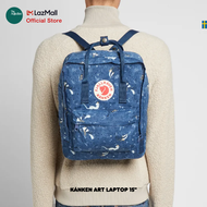 Fjallraven/Kanken Art Laptop 15"/เป้ Kanken แท้ กระเป๋าคอมพิวเตอร์โน๊ตบุ๊ค กระเป๋าแล็ปท็อป กระเป๋าสะพายหลังจากสวีเดน Unisex bag กระเป๋าเดินทาง กระเป๋าแบคแพค