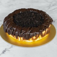 Nutella Oreo Basque Burnt Cheesecake