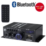 AK380 800W Bluetooth Amplifier HiFi Audio Karaoke Home Theater Power Class D USB SD AUX Input