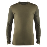 Fjällräven Ven Arctic Fox Keb Wool T-shirt LS M Sweatshirt Men Laurel Green/Deep Forest Green