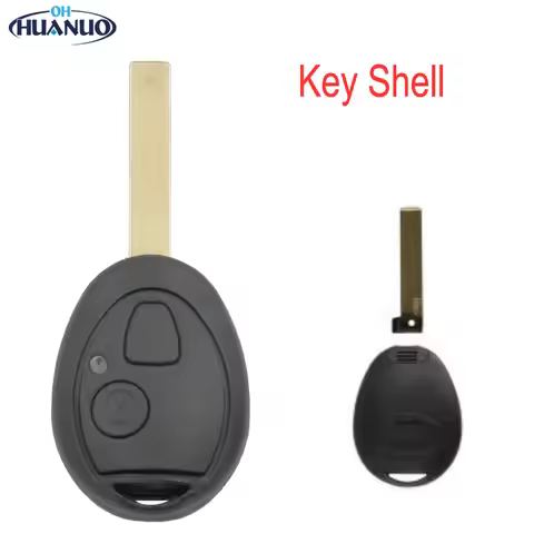 2 Buttons Remote Car Key Shell for MG BMW-Mini-Cooper R53 R50 S for-Land Rover 75 Z3 Z4 X3 X5 e46 e3
