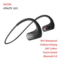 Dacom ชุดหูฟังบลูทูธกันน้ำสำหรับ IPX7กีฬาชุดหูฟังไร้สาย G93 20ชั่วโมงสำหรับการวิ่ง AAC