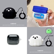 For Anker Soundcore R50i NC Case 3D Cute Ghost Soundcore P30i Silicone Soft Case Cartoon Vaseline So