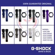 [ORIGINAL] G-SHOCK GAC100 GAC100AC GAC100BR GAC100RG GAC110-6A UNGU REBINA BAND AND BEZEL "bnb" 100% ORIGINAL, NEW STRAP