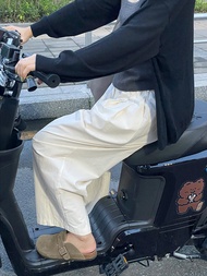 สไตล์ญี่ปุ่น Polka Dot บอลลูนกางเกงผู้หญิงฤดูร้อนบางกางเกงขากว้าง Menyanjung K-Length Harem กางเกงสํ