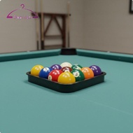 [deevoka] Drop-Resistant 9-Ball Rack Standard Size Geometric Pool Rack Billiard Ball Racking Frame