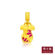 CHOW TAI FOOK 999 Pure Gold Pendant - Cheong Sam R23406