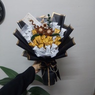 Bouquet Bunga Coklat