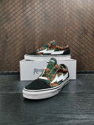 Revenge x Storm low top black Vans 復仇風暴 迷彩閃電鞋 吳亦凡 同款