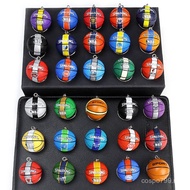 Basket Basketball Keychain Fan Supplies Pendant Warriors Lakers Bucks Celtic Luggage Ornaments Gifts