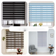 Zebra Roller Blind Modern  | Blind Curtain | Zebra Bidai Outdoor/Bidai Tingkap Langsir Tirai Home