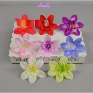 Fake Flowers - Combo 10 Colorful Fake Orchids Heads Home Decoration