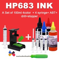 HP 683 ink hp 683xl  2989 2988 6170 6570 hp 683 ink refill ink For Printer 2898 2899 6175