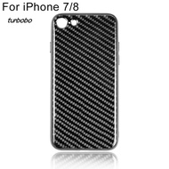 turbobo Epoxy Type Carbon Fiber Anti-scratch Phone Protective Cover for iPhone 7/8/X