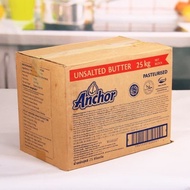 Anchor Unsalted Butter Bulk 25Kg Butter Import Supplier Bahan Kue