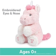 GUND Baby Alora The Unicorn Animated Plush, Singing Stuffed Animal Sensory Toy, Sings ABC Song and 1