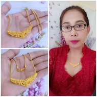 Pendant 24k Gold Plated titanium Necklace