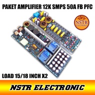 paket amplifier fullbrig 12k - smps 50a fb pfc