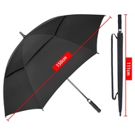 ร่มอัตโนมัติ 52/59 in Cut Auto 2 layers Golf Umbrella ร่มกอล์ฟ อัตโนมัติเปิด 2ชั้น