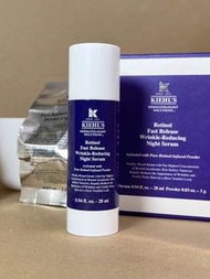 💖5千好評 包順豐‼️ Kiehl's Kiehls  0.3%A醇夜間精華抗老抗皺視黃醇 28ml Retinol! Fast Release Wrinkle-Reducing Night Seru