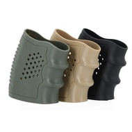 Tactical Handgun Grip Sleeve for Glock G17,18,19,M4 Pistol Non-slip Grip Holster Rifle Grip Rubber G