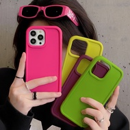 Thickened Shockproof Candy Color Phone Case for IPhone 11 14 13 12 Pro Max 7Plus 8 Plus XR XS X Soft Silicone Back Cover