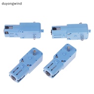 (duyongwind) DC 3V-6V 1:90 Blue Gear Motor All Metal/Half Metal Single Axis Gear Motor Robot Intelli