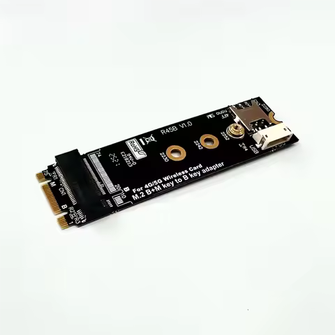 M.2 B & M-Key 2280 To B-Key Adapter For 3G/4G/5G Wireless Modem Card Support Nanosim M2 B Key 3042 3