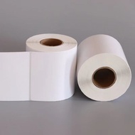 กระดาษควมร้อน 100x150 mm 500แผ่น (ยกลัง12 ม้วน) กระดาษสติกเกอร์ 100*150 สติกเกอร์ลาเบล พิมพ์ใบปะหน้า