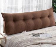 懶人沙發床上背墊全新床頭靠墊大靠背簡約床墊護腰咕𠱸 cushion bed pad big pillow 枕頭 包送貨
