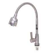 MARINE ก๊อกอ่างซิงค์ คอ C แบบปรับได้ สแตนเลส รุ่น PADDLE2 |ZWF|