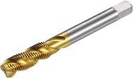 QUARKZMAN Spiral Groove Tap 3/8-24 UNF HSS (High Speed Steel) Titanium Coated Machine Thread Screw T