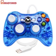 USB Wired Joypad Gamepad Double Shock Game Joystick Gamepad High Sensitivity Button for Xbox 360/Xbox One/PC/Laptop