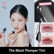 [KEEP IN TOUCH ] The Black Lip Plumper Gloss Tint - Royal Midnight  [Lip gloss, Lip plumper & Vegan 