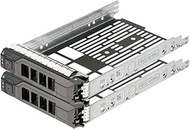 SZMYX 2pcs 3.5" 0F238F SAS SATA SATAu Hard Drive Caddy Tray Compatible with DELL PowerEdge R710 R610