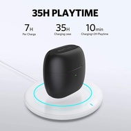 "Wireless Earbuds, EarFun® Air 4 Mics Noise Cancelling, Wireless Charging  Bluetooth 5.0 Earbuds, Touch Control, USB-C Q