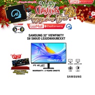 [ผ่อน 0% 10 ด.]SAMSUNG 32" VIEWFINITY S8 S80UD LS32D800UBEXXT (IPS 4K/60Hz)/ประกัน 3 Years