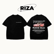 RWB PORSCHE 993 Turbo T-shirt Men's Tops Cotton Sports Car Print Short Sleeve Unisex 61611