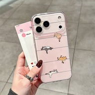 Redmi 12 9C 13 13X 13C 14C A3 17C A4 A5 A7 15 15C 4 15 PRO Cute Cat Large Window Soft Case TMSC137WY