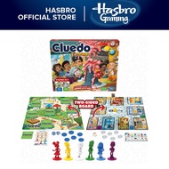 Clue Junior Game, 2-Sided Gameboard, 2 Games in 1, Clue Mystery Game for Younger Kids, Kids Board Ga