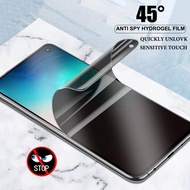 For Redmi Note 13 12T 12R 12 Pro Speed Turbo 4G 5G 12S Anti Spy Privacy Soft Hydrogel Film Screen Protector For Redmi K60 Pro Ultra 12 4G 5G A2 Plus K60e