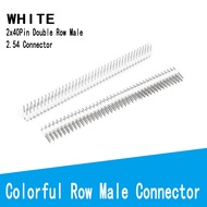 【Factory-direct】 10PCS/LOT 40 Pin 1*40 2*40 Single/Double Row Male And Female 2.54 Breakable Pin Hea